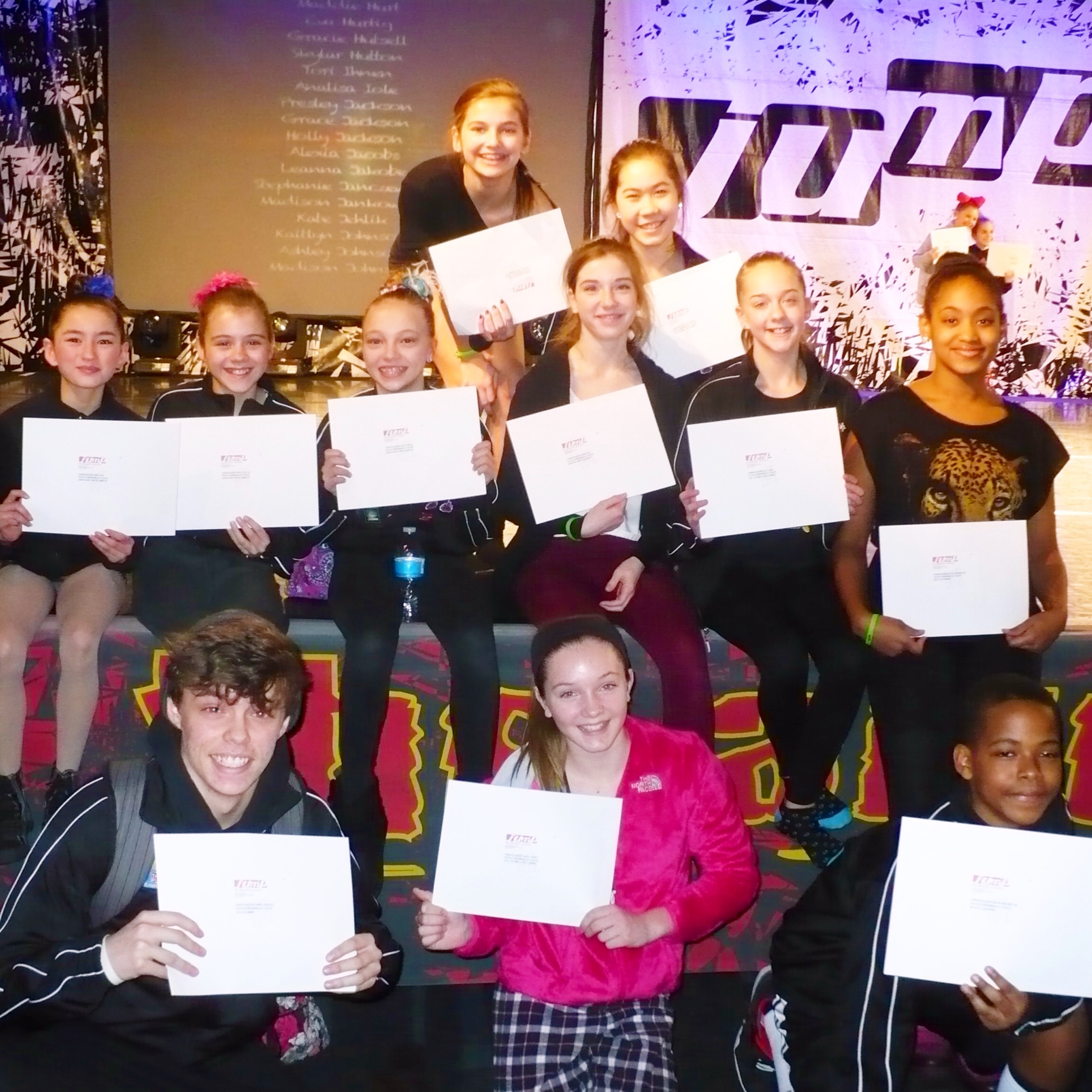 The Pulse Performing Arts Center dancers at a dance convention