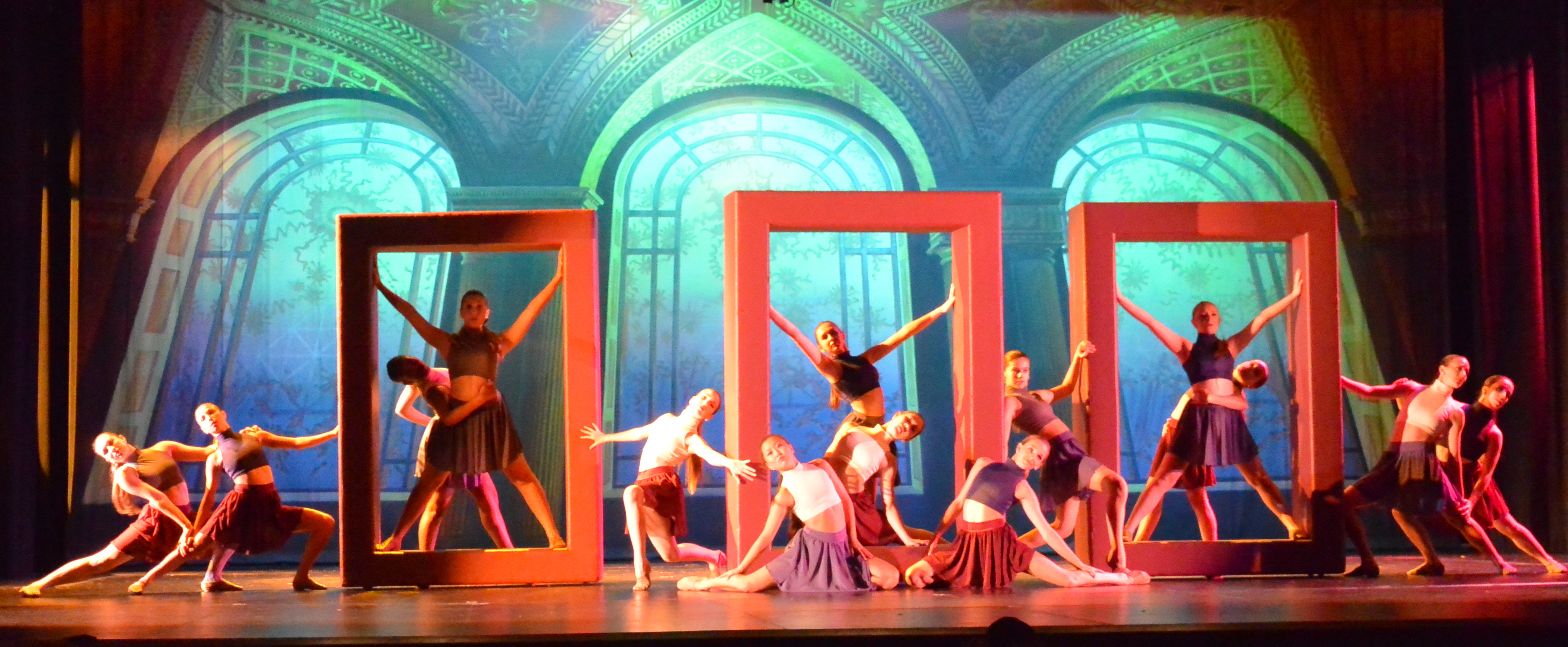 The Pulse Performing Arts Center dancers performing in Pulse Productions