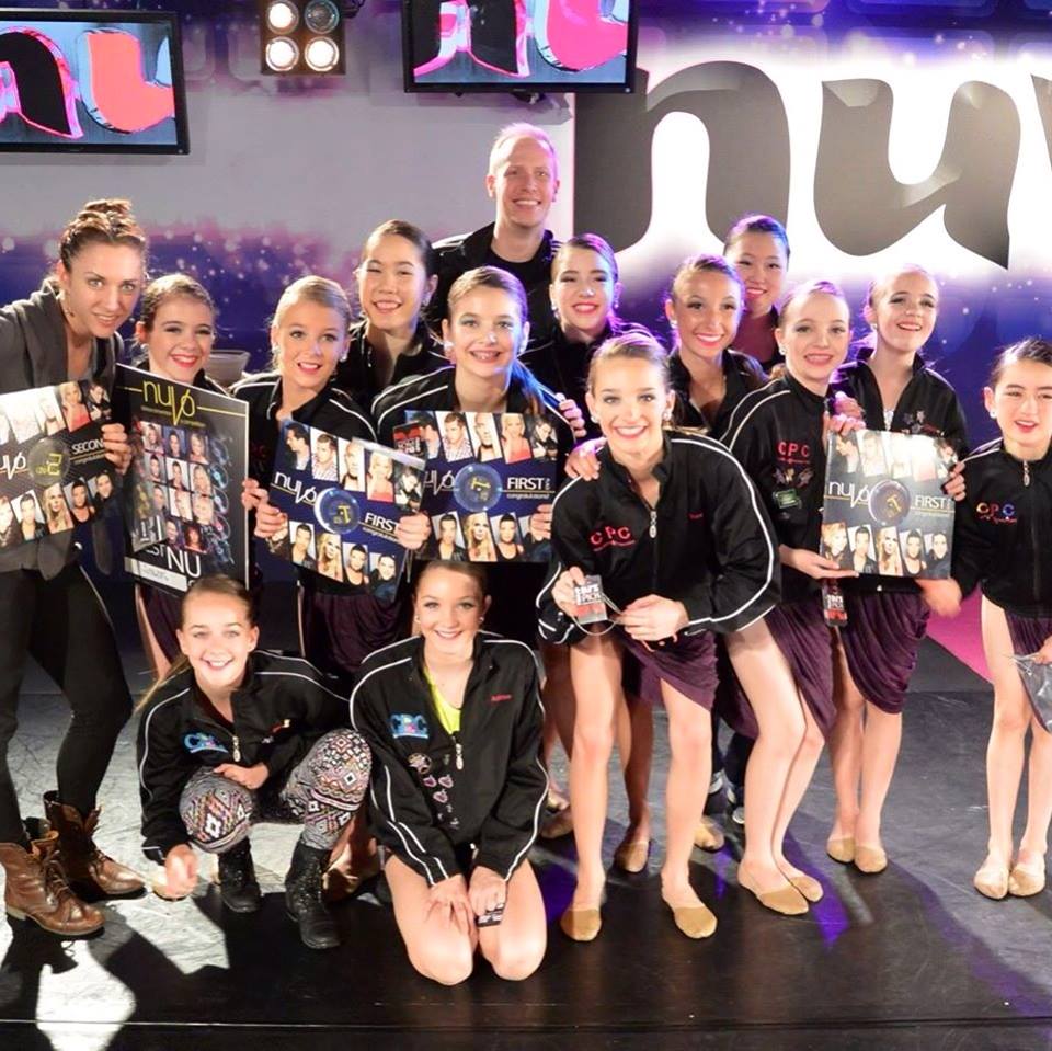 The Pulse Performing Arts Center dancers at a dance convention