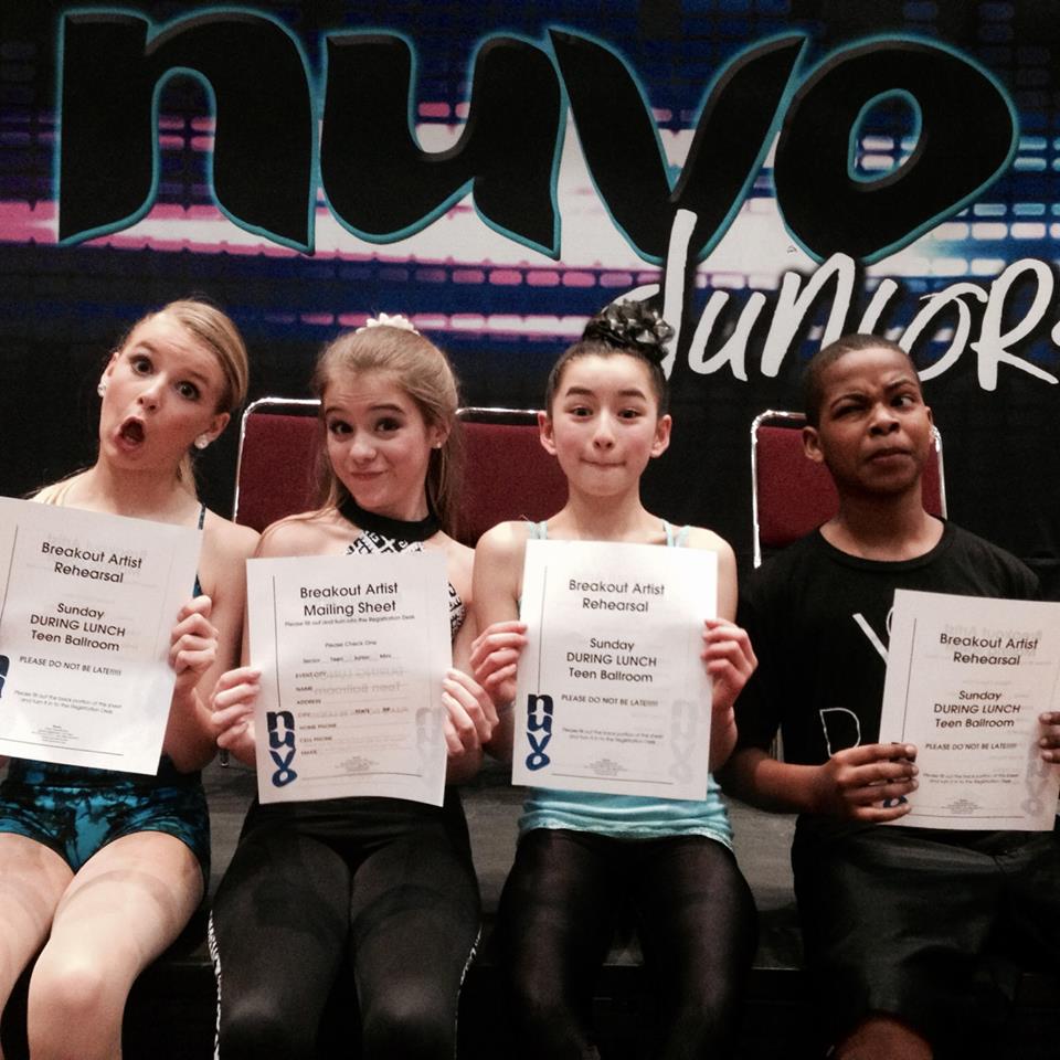 The Pulse Performing Arts Center dancers at a dance convention