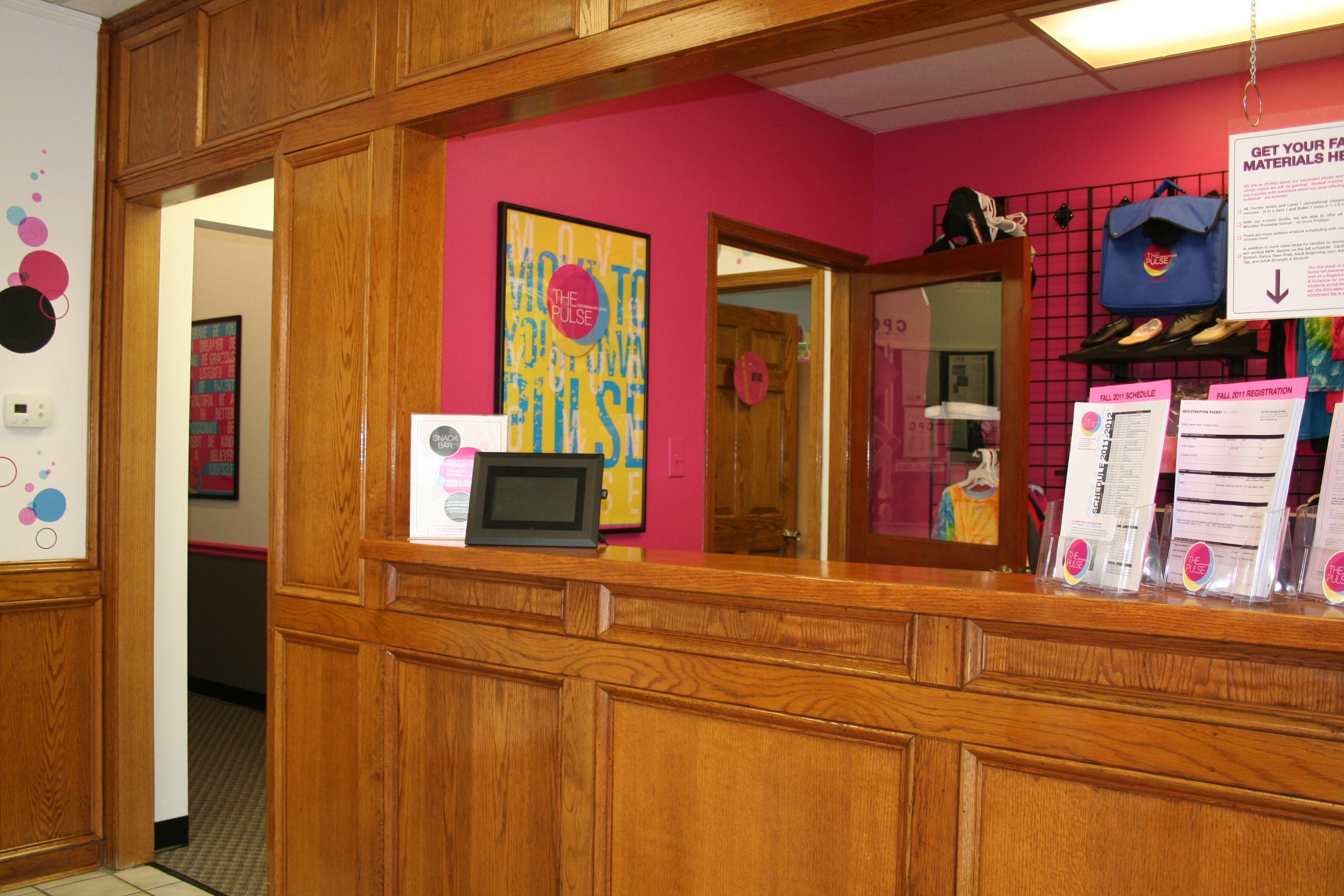 The Pulse Performing Arts Center studio facility