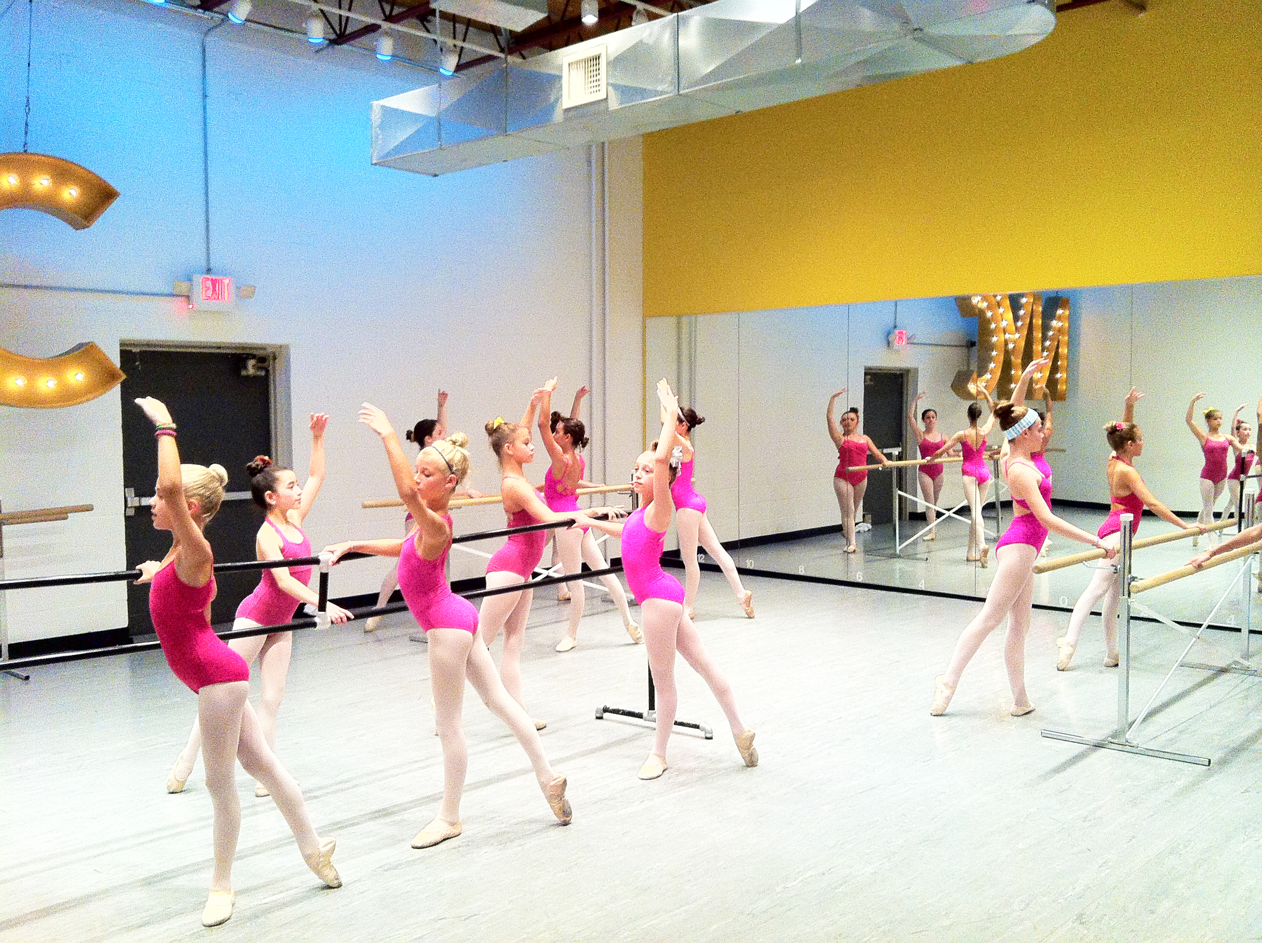 The Pulse Performing Arts Center dancers in class - Inside The Classroom