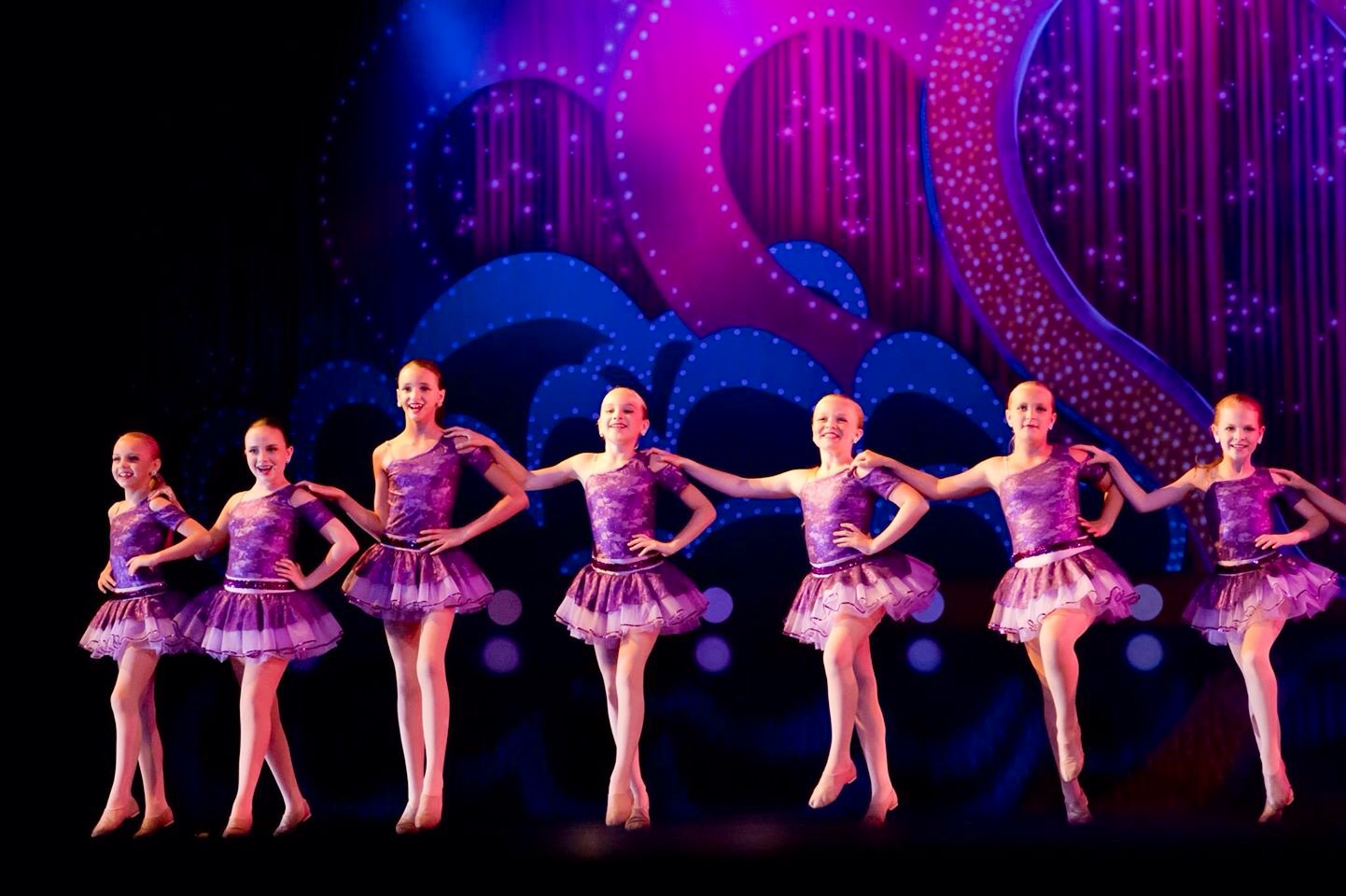 The Pulse Performing Arts Center dancers performing in Pulse Productions