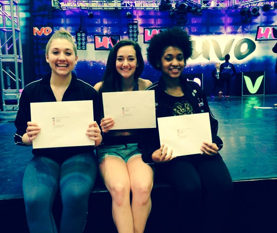 The Pulse Performing Arts Center dancers at a dance convention