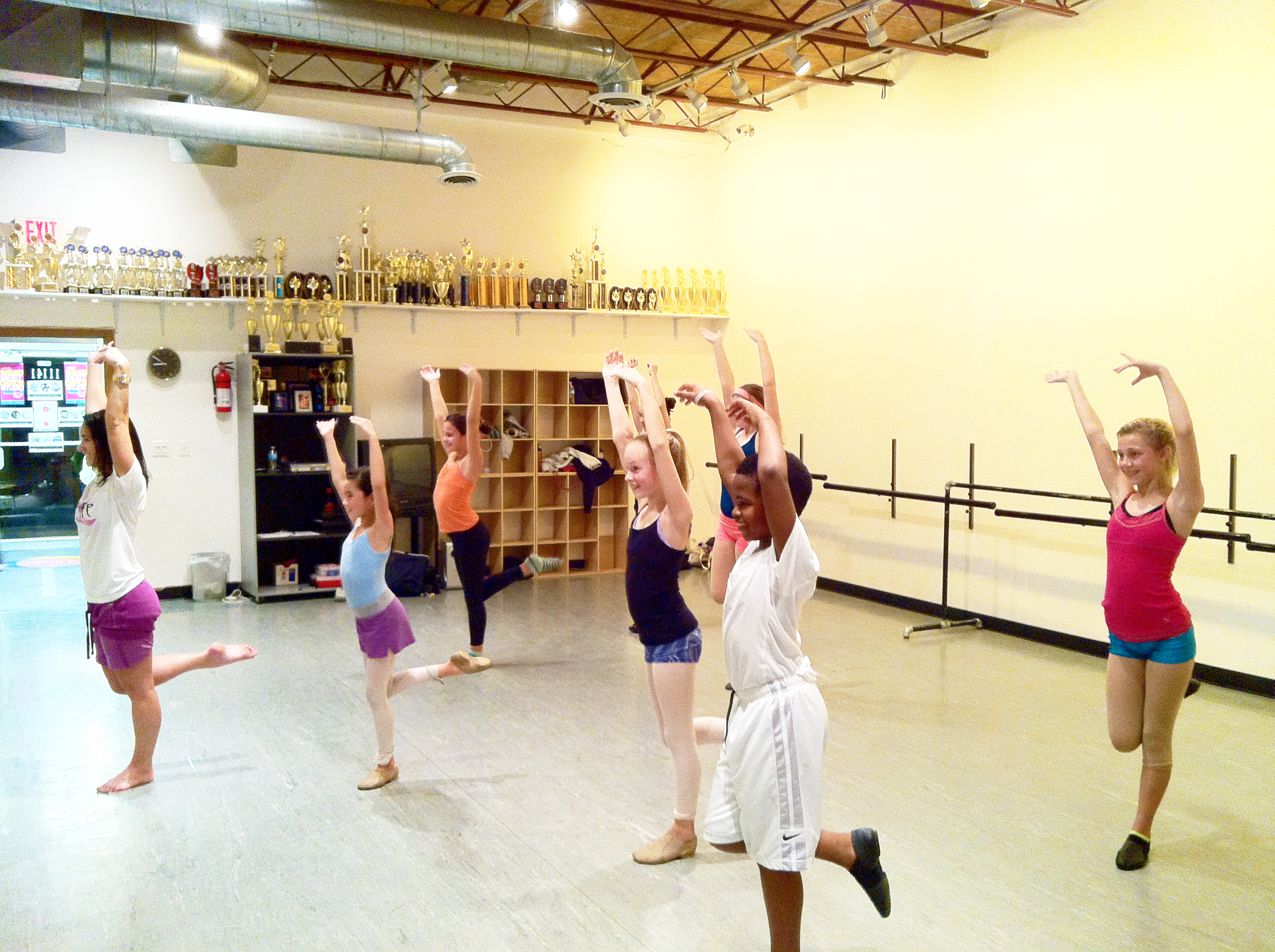 The Pulse Performing Arts Center dancers in class - Inside The Classroom