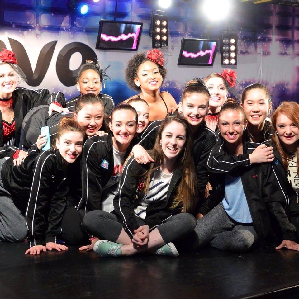 The Pulse Performing Arts Center dancers at a dance convention
