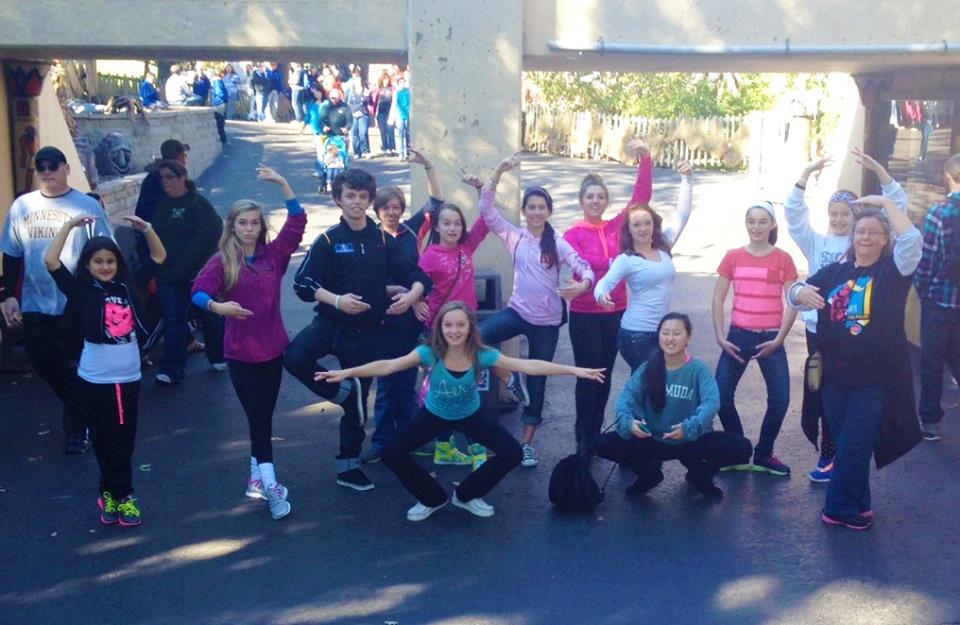 The Pulse Performing Arts Center dancers performing at CPC Spirit