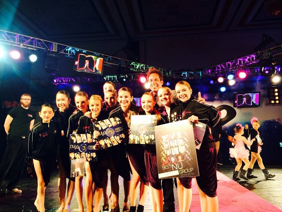 The Pulse Performing Arts Center dancers at a dance convention
