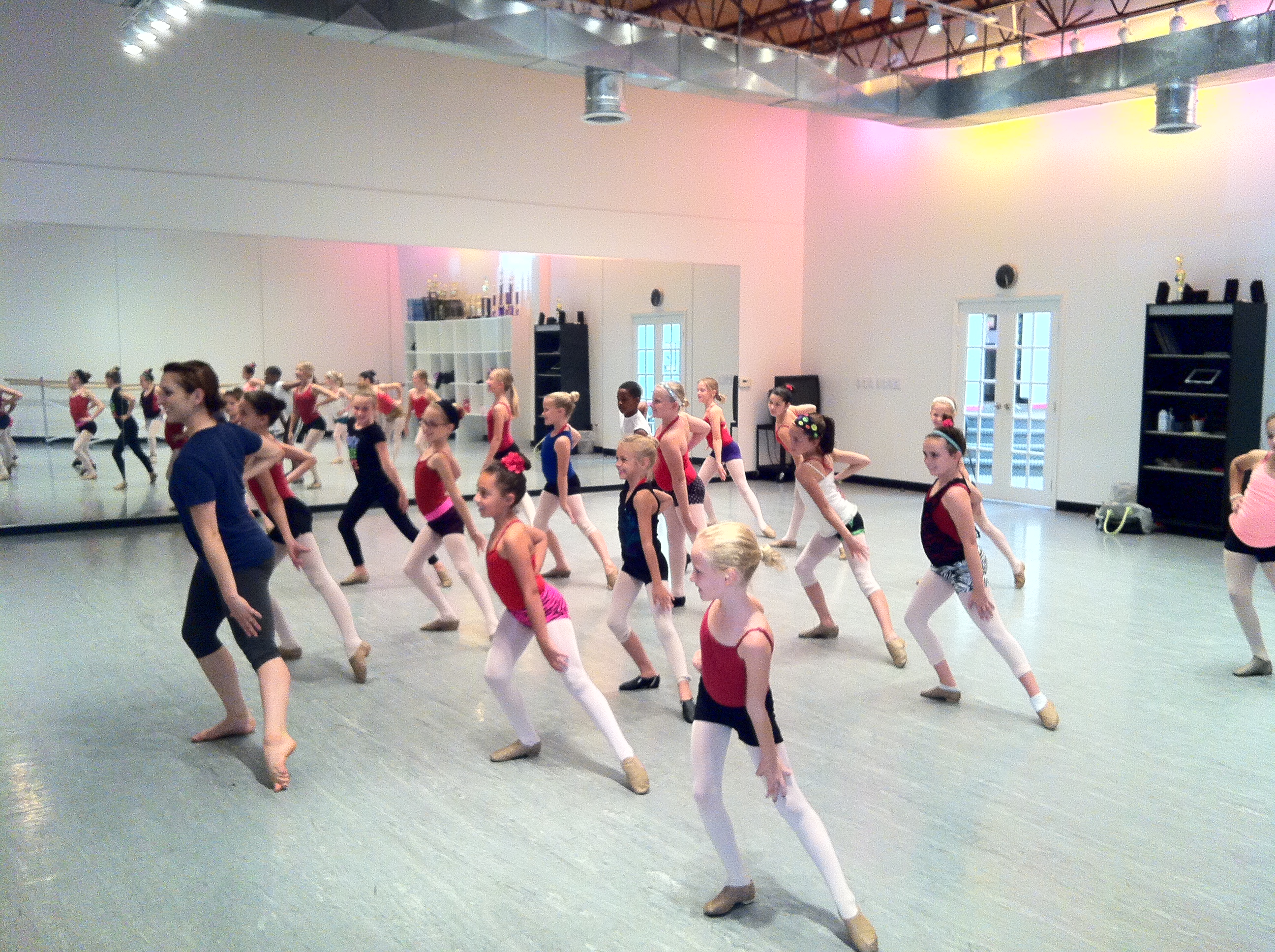 The Pulse Performing Arts Center dancers in class - Inside The Classroom