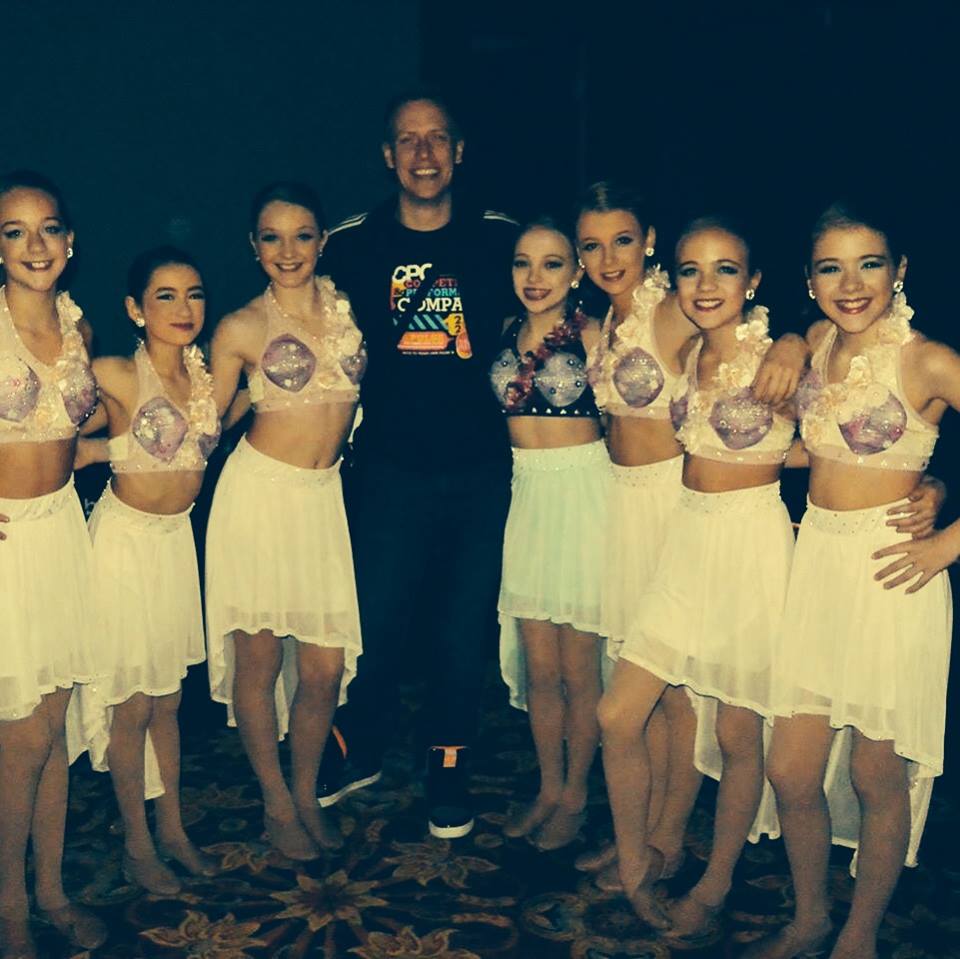 The Pulse Performing Arts Center dancers at a dance convention