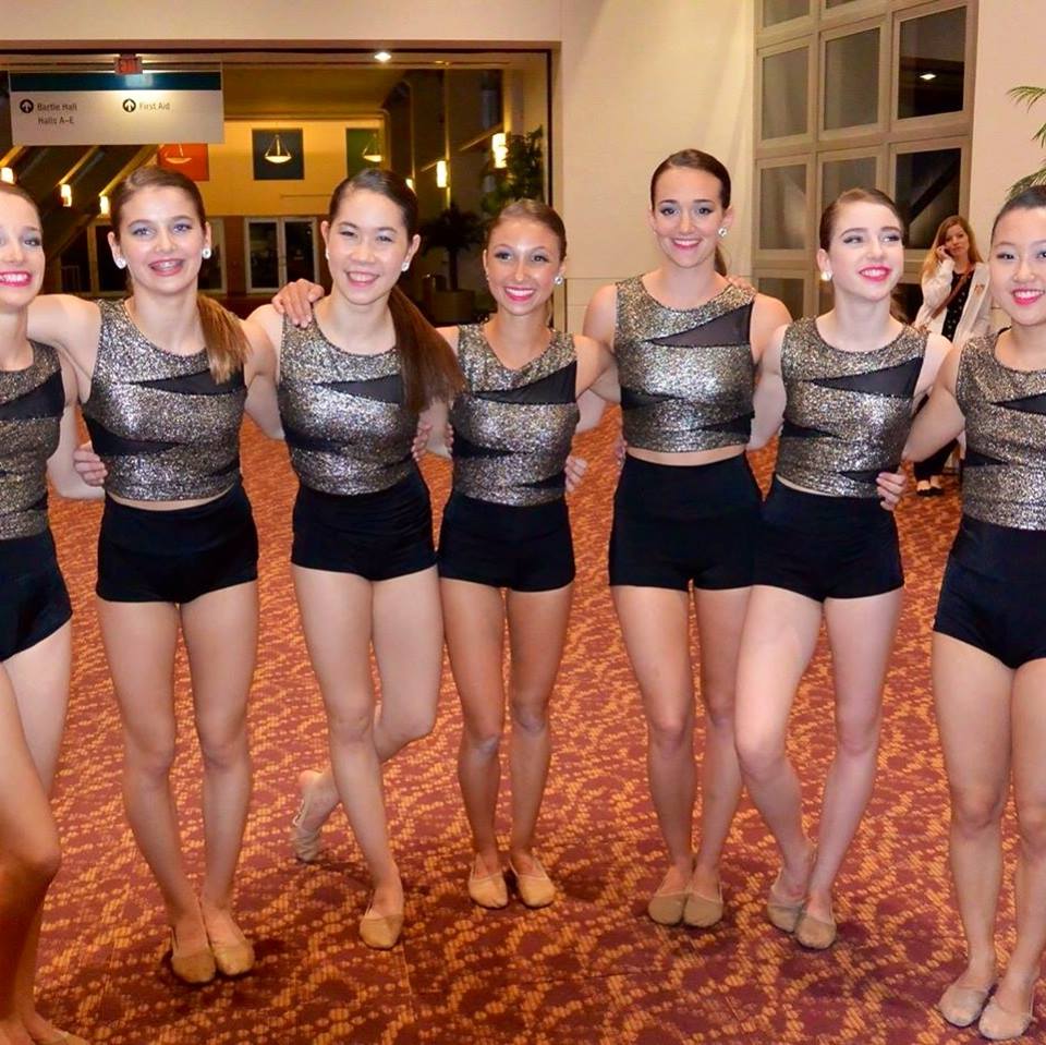 The Pulse Performing Arts Center dancers at a dance convention