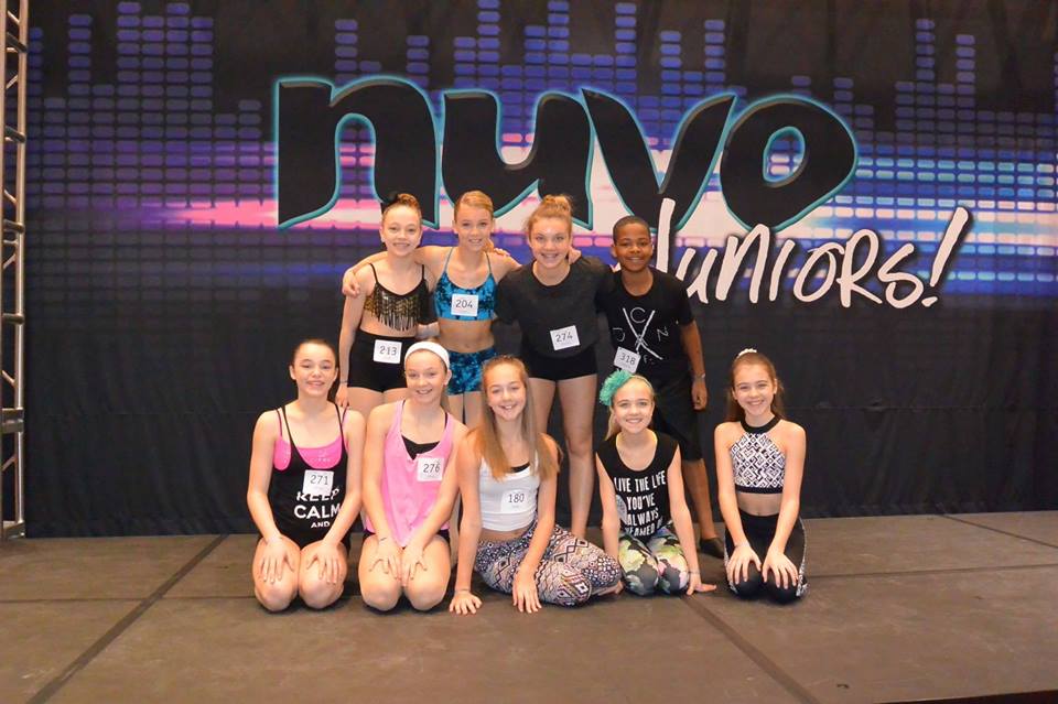 The Pulse Performing Arts Center dancers at a dance convention