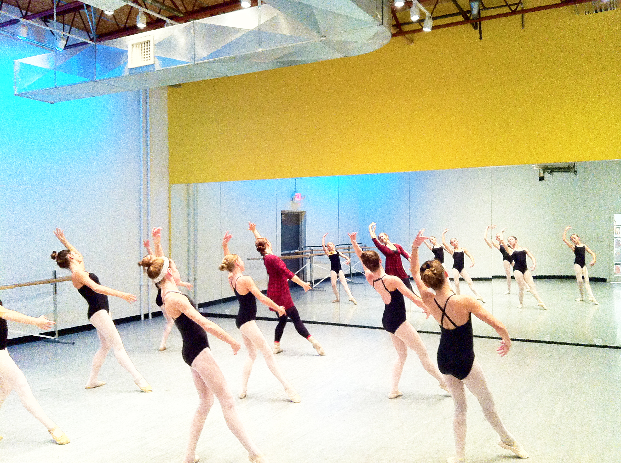The Pulse Performing Arts Center dancers in class - Inside The Classroom
