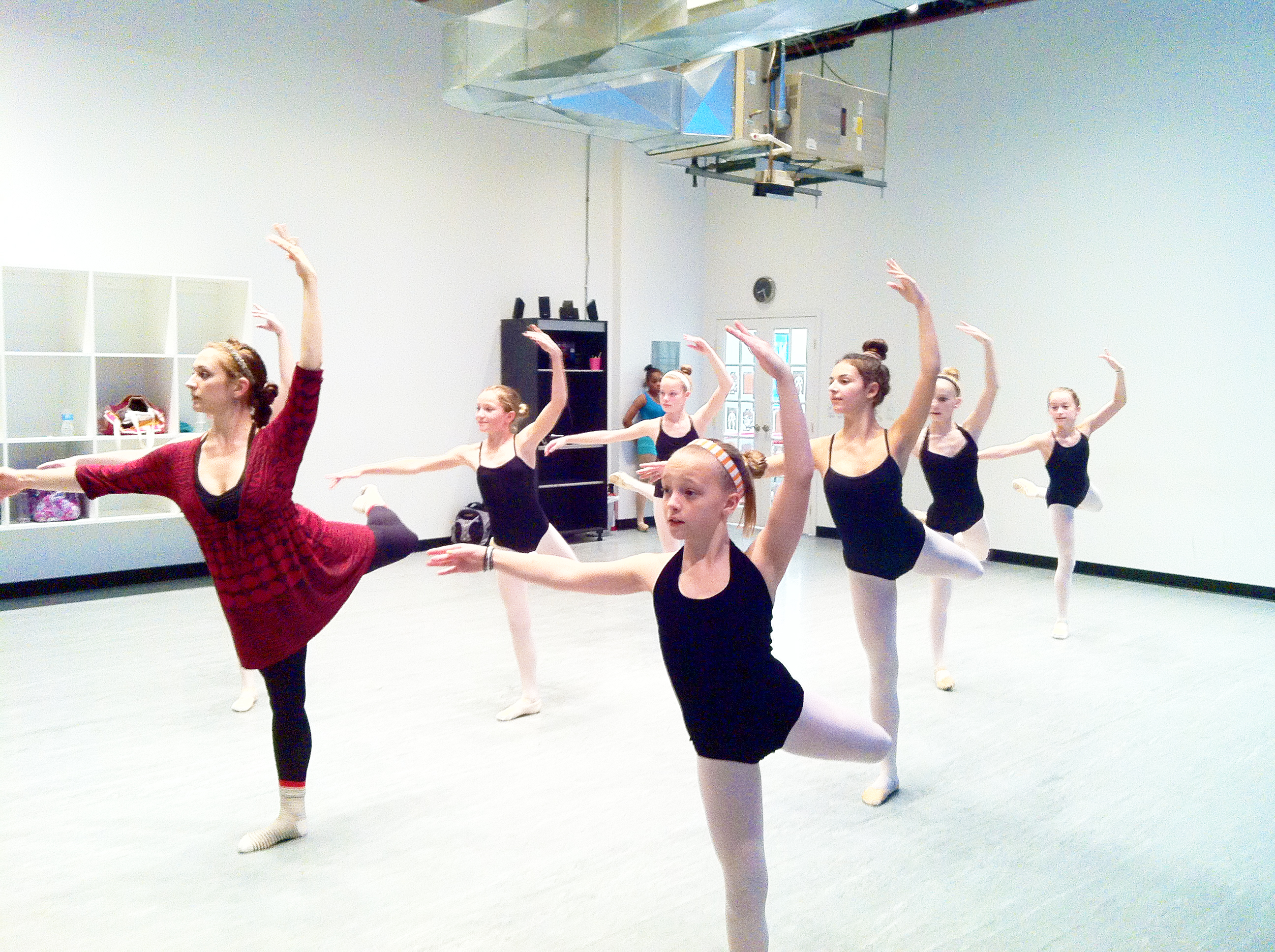 The Pulse Performing Arts Center dancers in class - Inside The Classroom