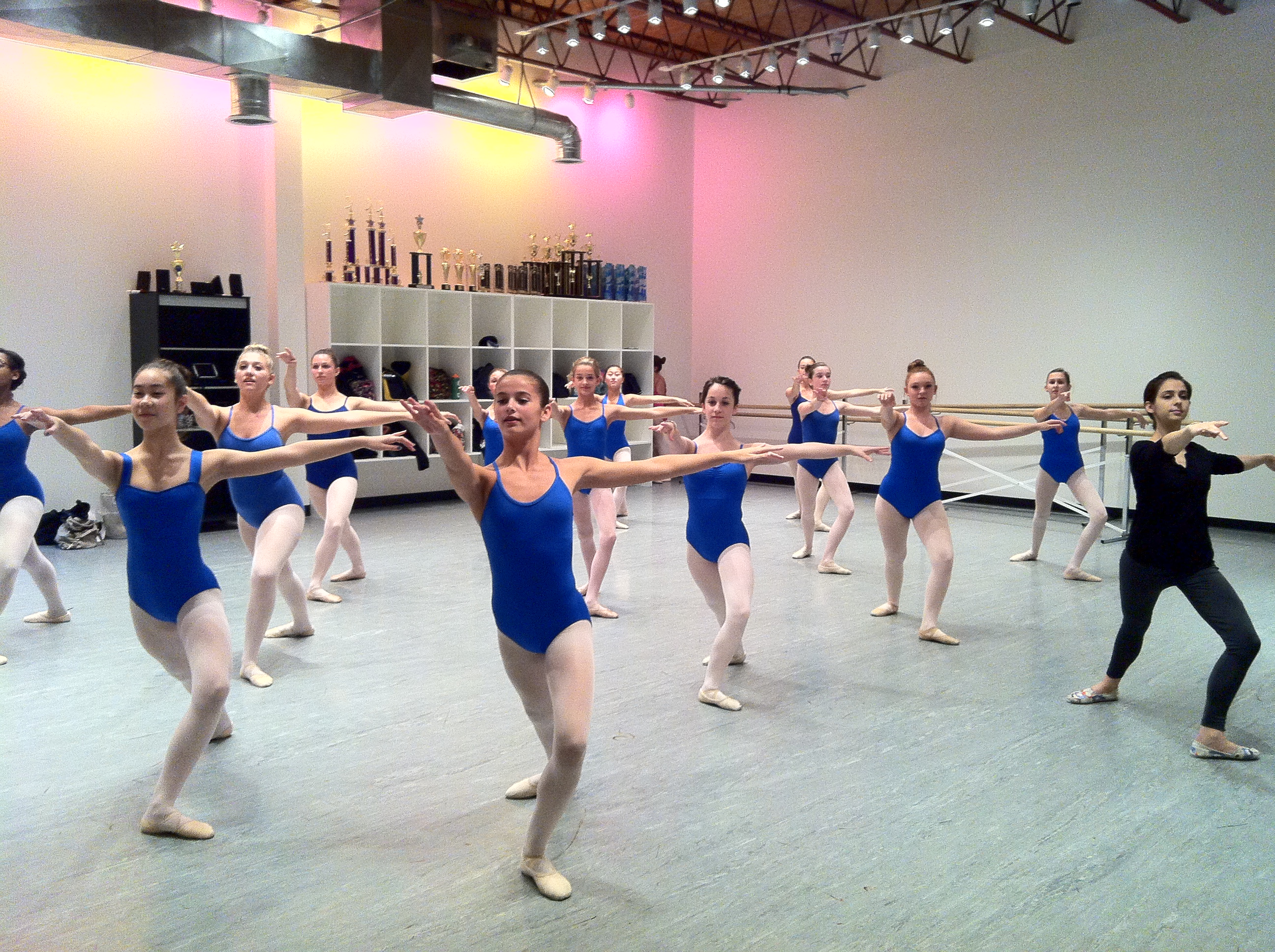 The Pulse Performing Arts Center dancers in class - Inside The Classroom