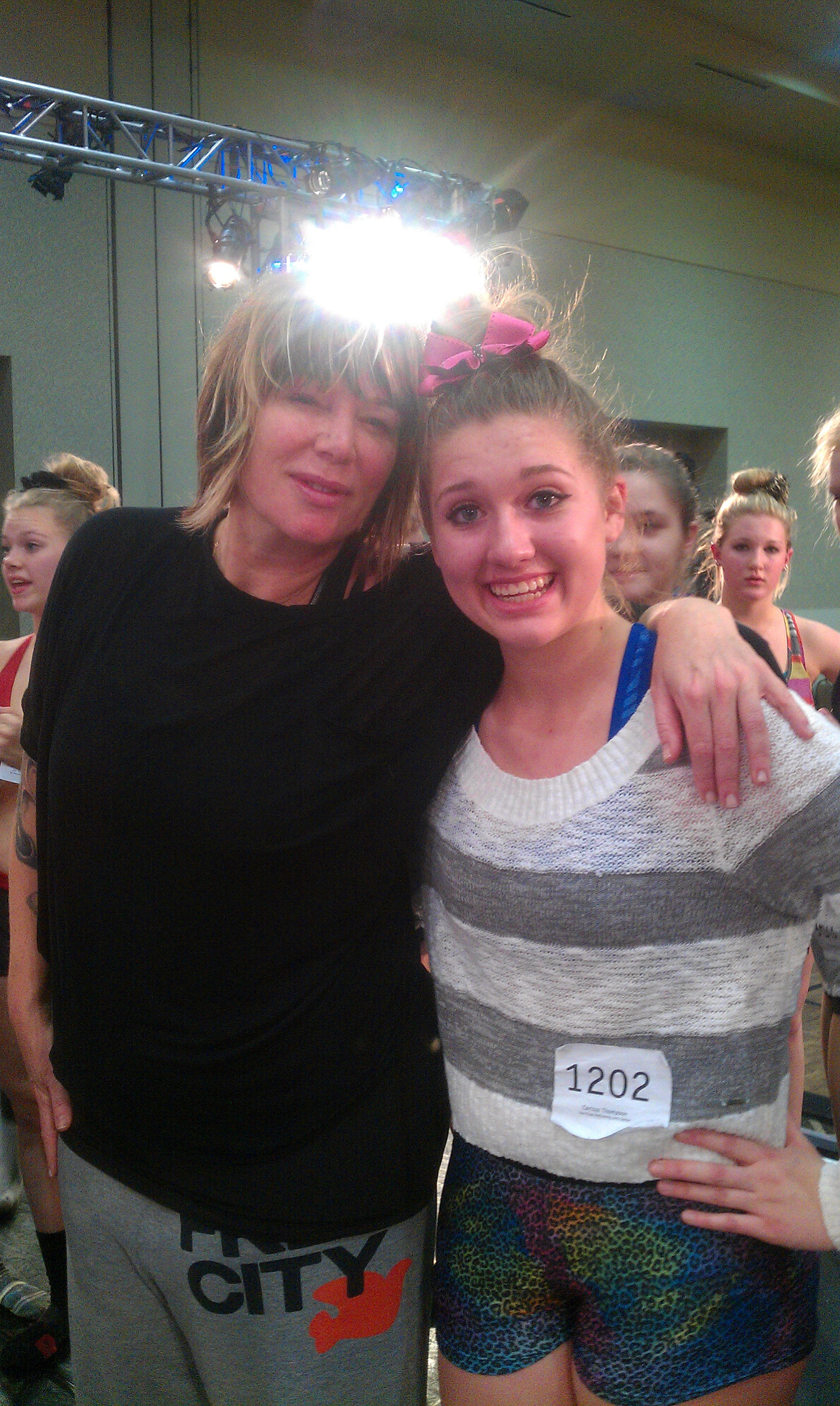 The Pulse Performing Arts Center dancers at a dance convention