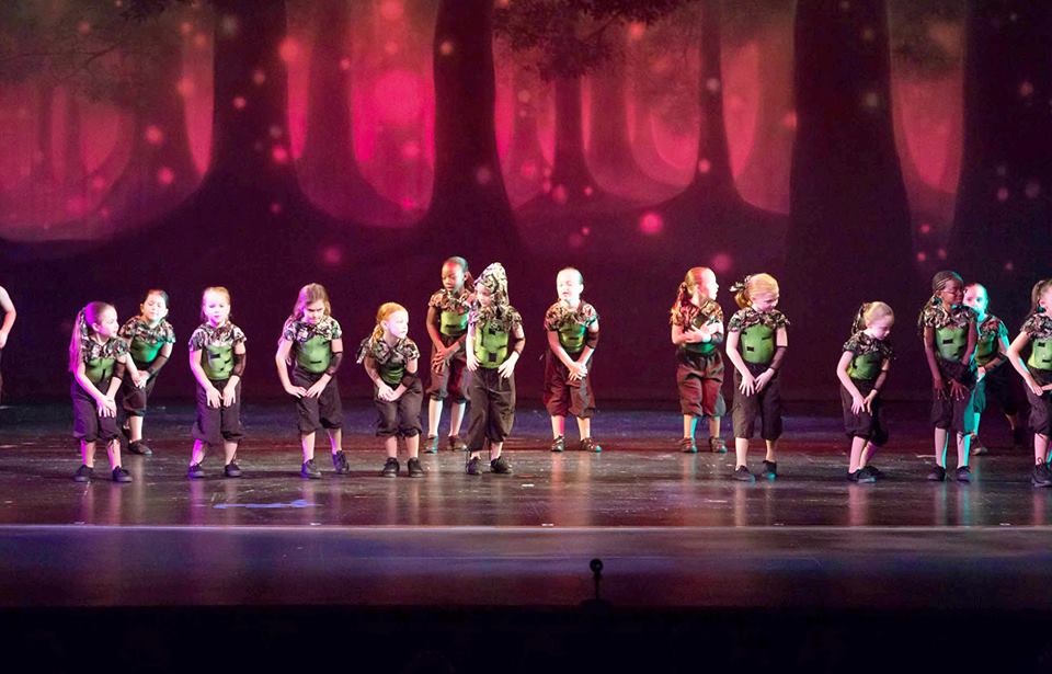 The Pulse Performing Arts Center dancers performing in Pulse Productions