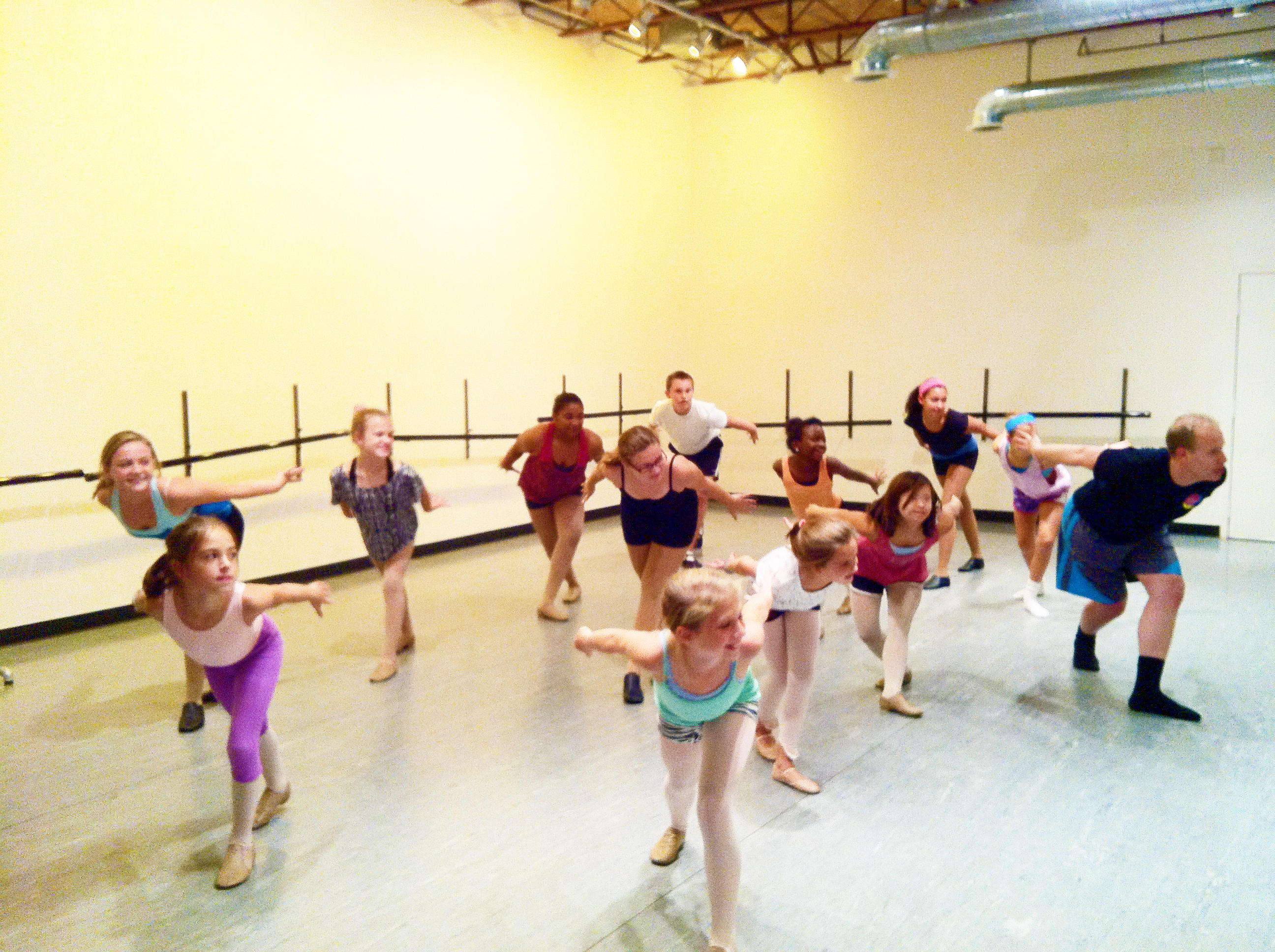 The Pulse Performing Arts Center dancers in class - Inside The Classroom