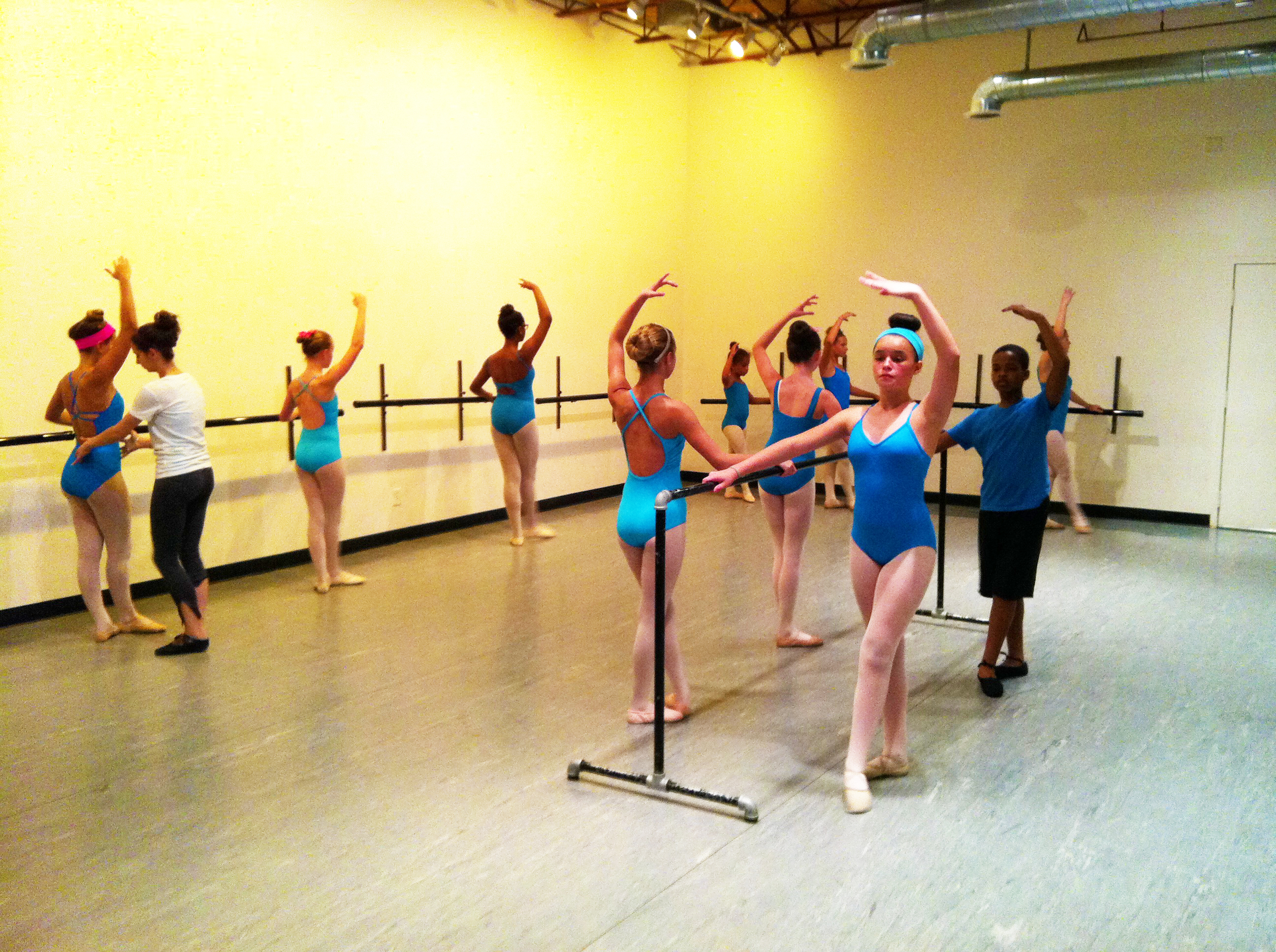The Pulse Performing Arts Center dancers in class - Inside The Classroom