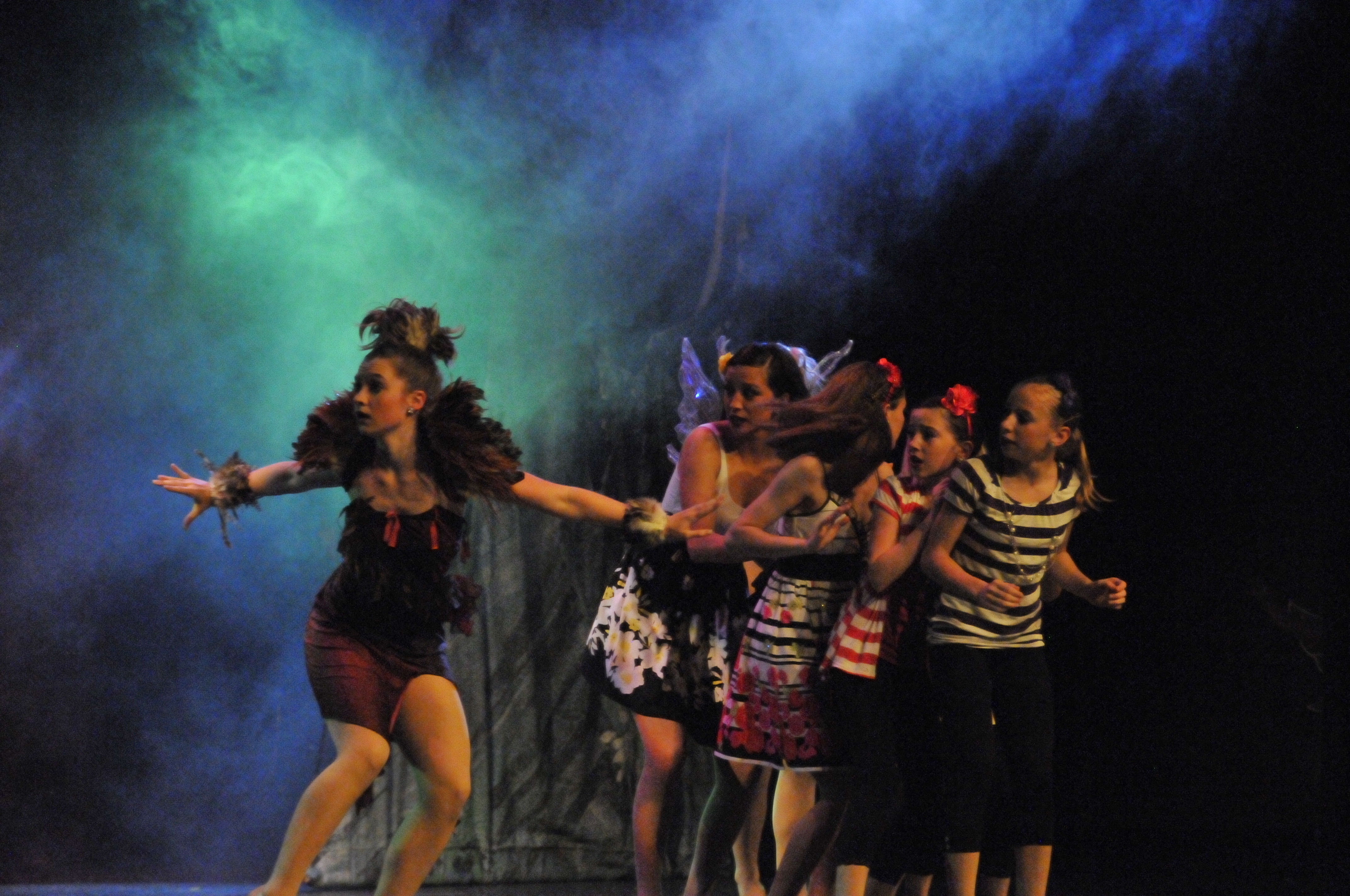 The Pulse Performing Arts Center dancers performing in Pulse Productions