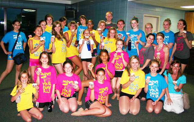 The Pulse Performing Arts Center dancers performing at CPC Spirit