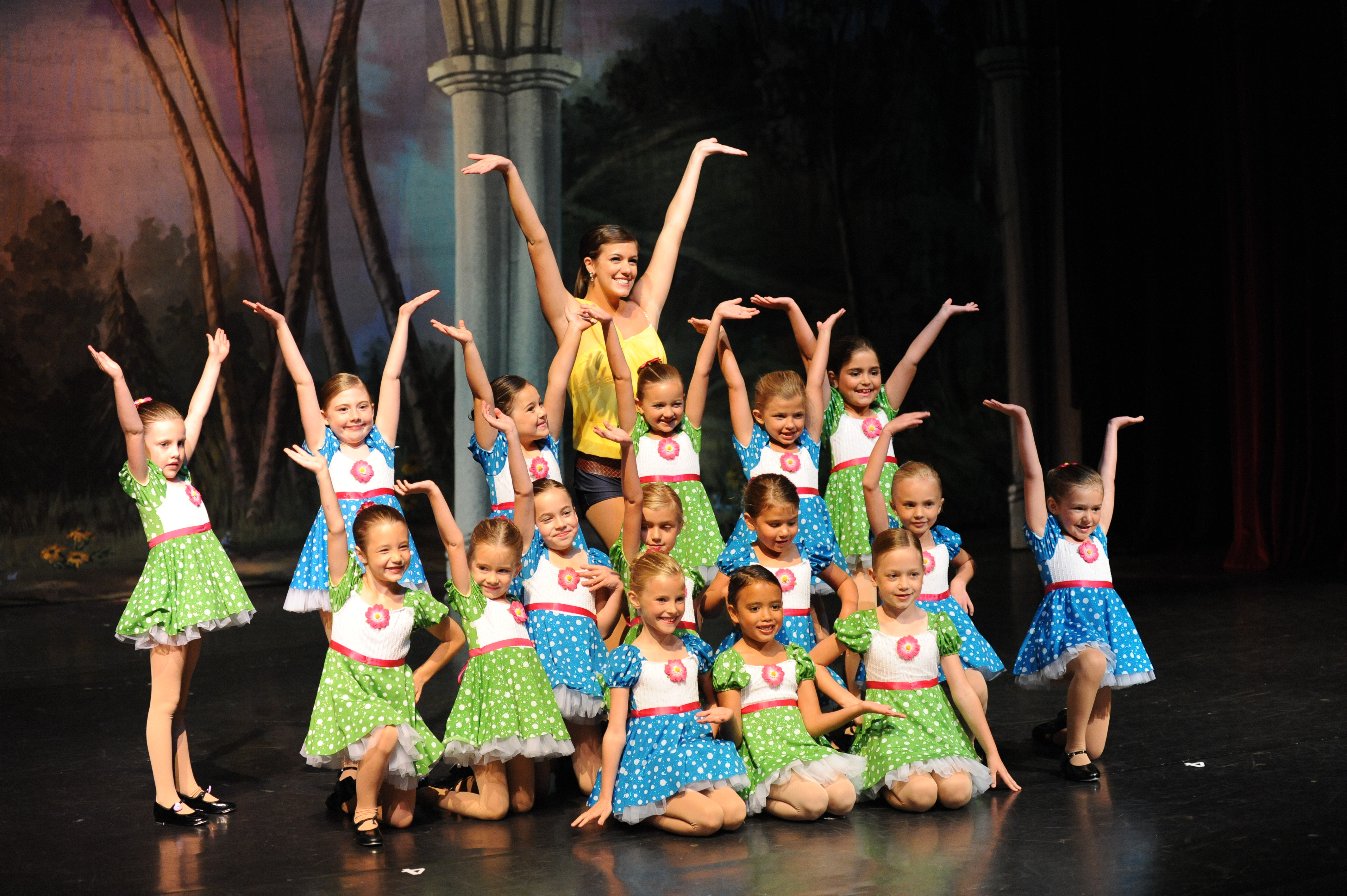 The Pulse Performing Arts Center dancers performing in Pulse Productions